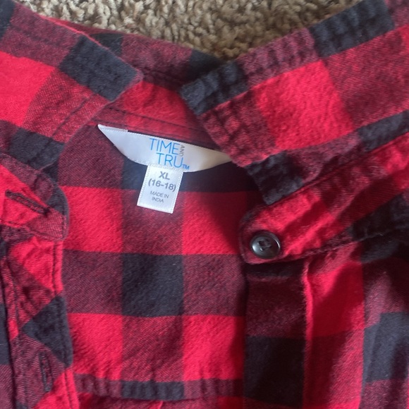Red flannel ￼ - Picture 2 of 3